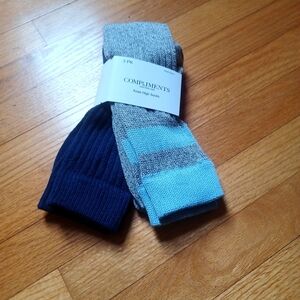 COMPLIMENTS BRAND (SET OF 5) WOMEN'S KNEE-HIGH SOCK BUNDLE-(NWT)